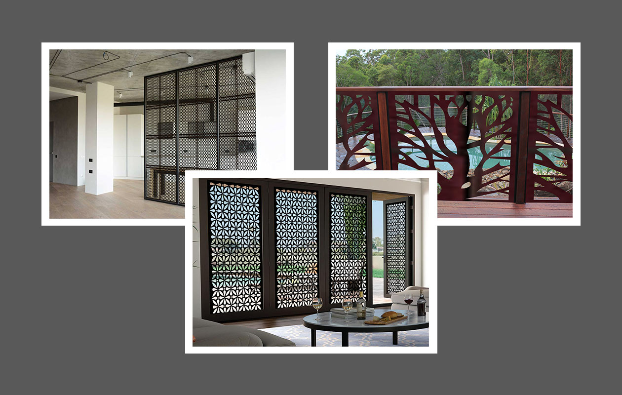Laser Cut and decorative panels